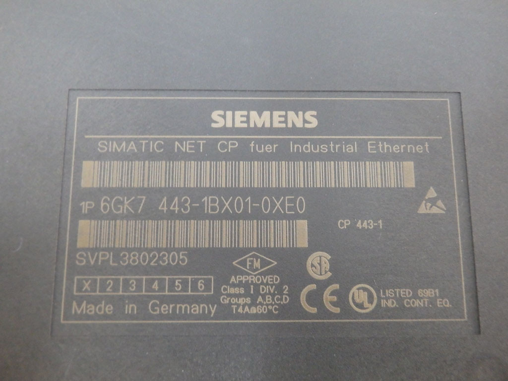 SIEMENS 6GK7443-1BX01-0XE0