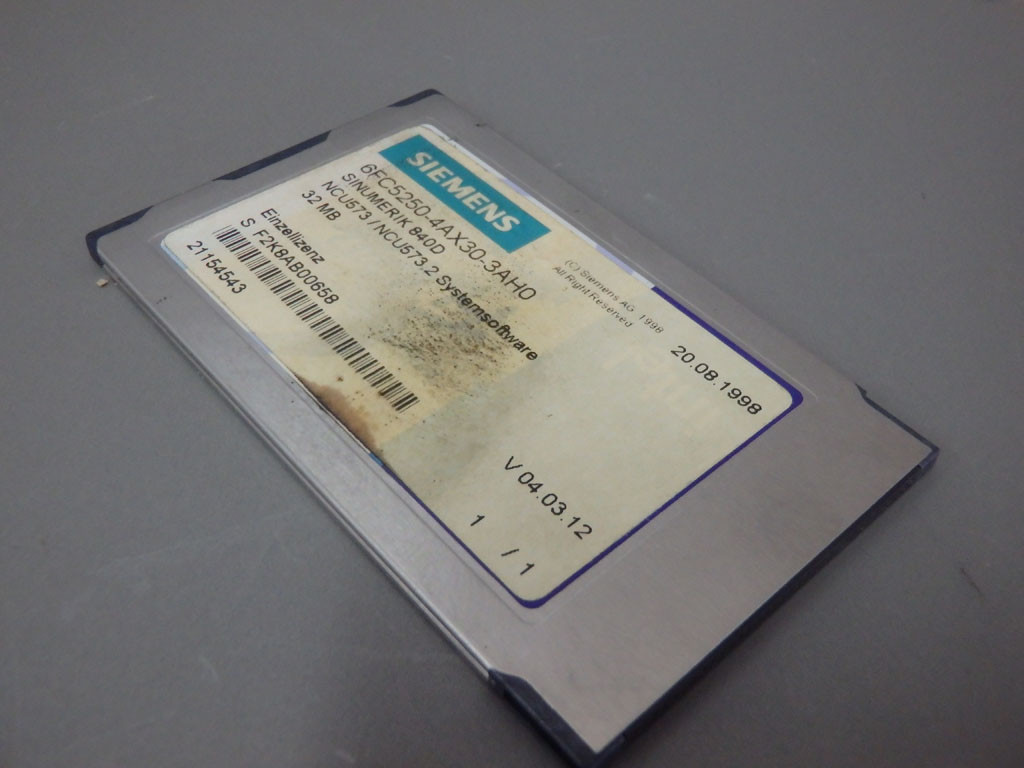 SIEMENS 6FC5250-4AX30-3AH0