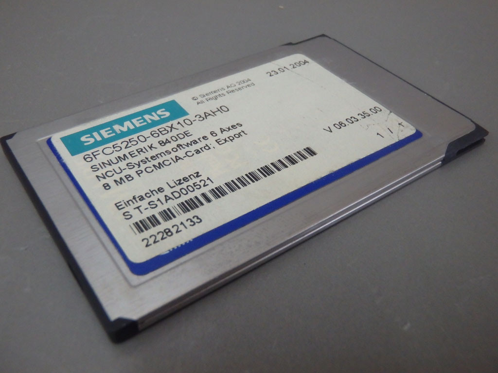 SIEMENS 6FC5250-6BX10-3AH0