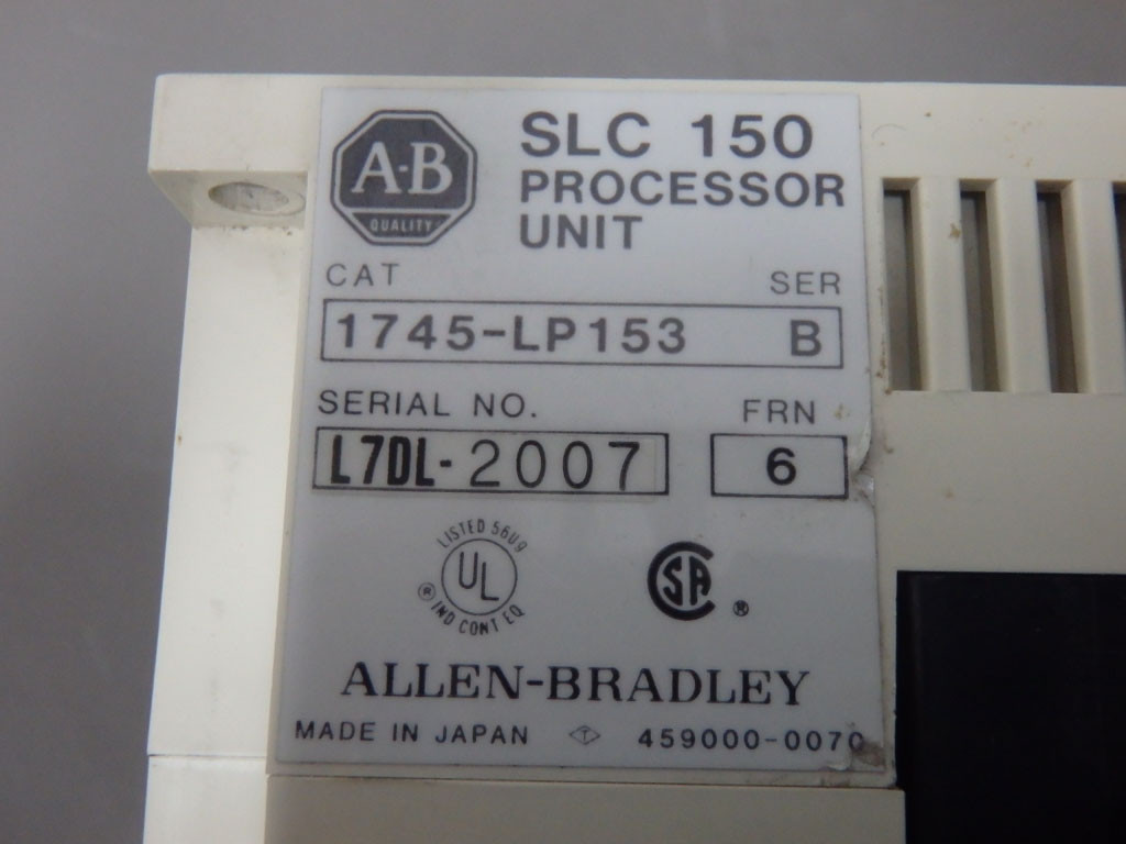 ALLEN-BRADLEY 1745-LP153