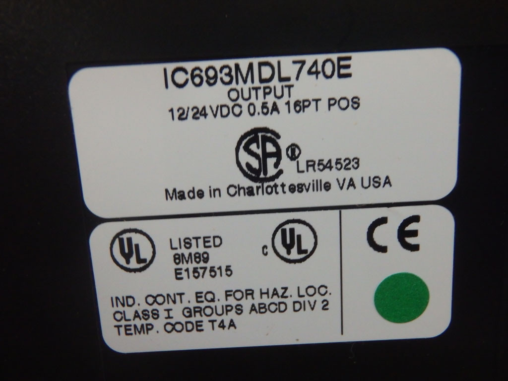 GE FANUC IC693MDL740