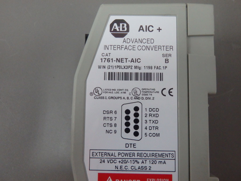 ALLEN-BRADLEY 1761-NET-AIC