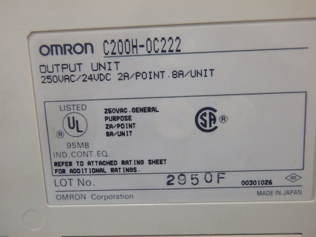 OMRON  C200H-0C222