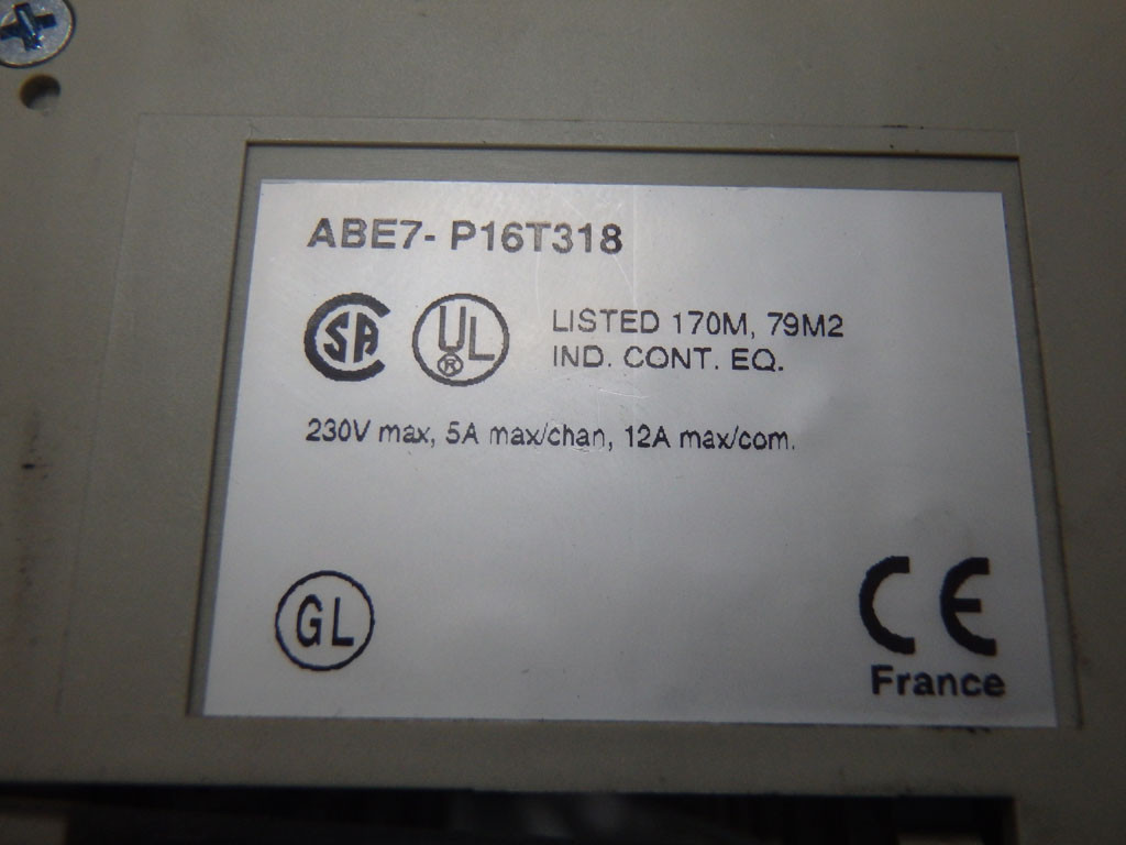 TÉLÉMÉCANIQUE  ABE7-P16T318