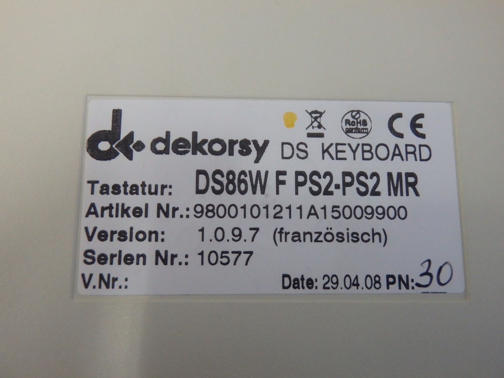DEKORSY DS86WFPS2-PS2-MR