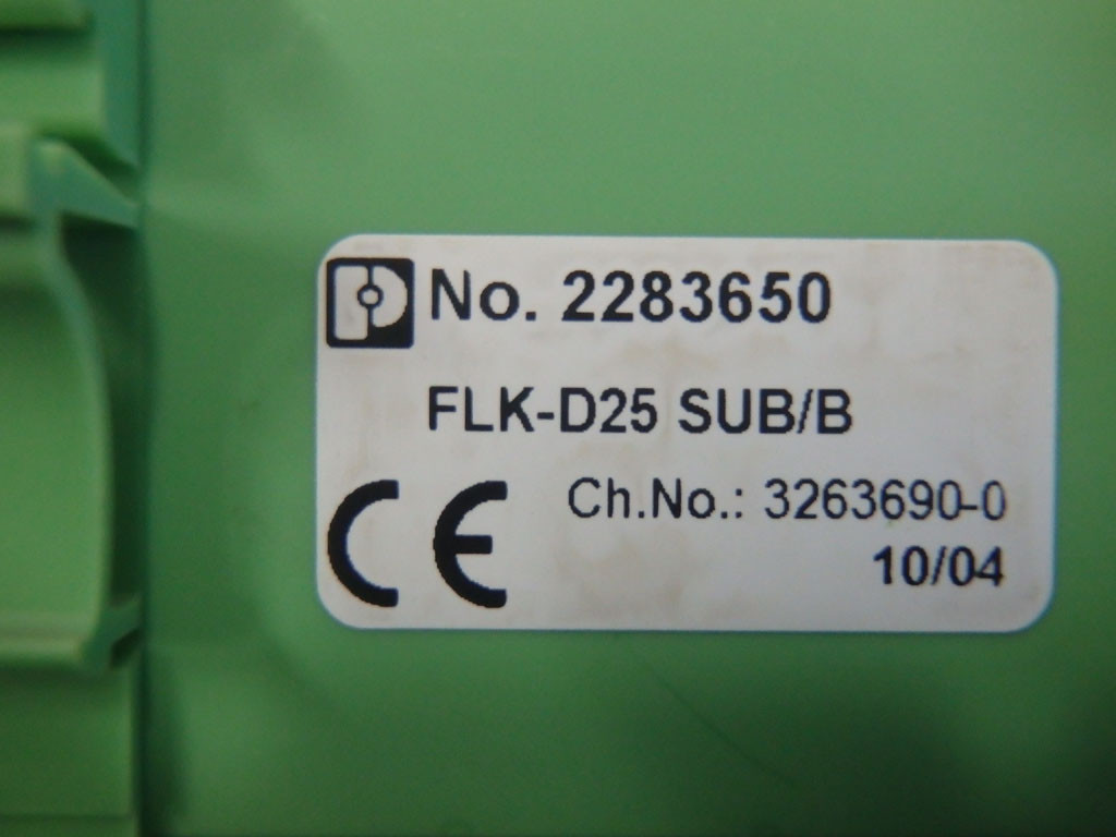 PHOENIX CONTACT FLK-D25SUB/B