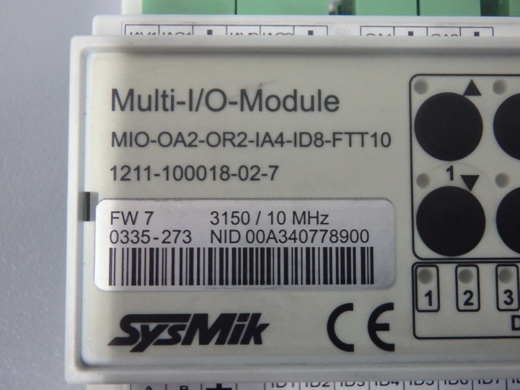 SYSMIK MIO-OA2-OR2-ID8-FTT10