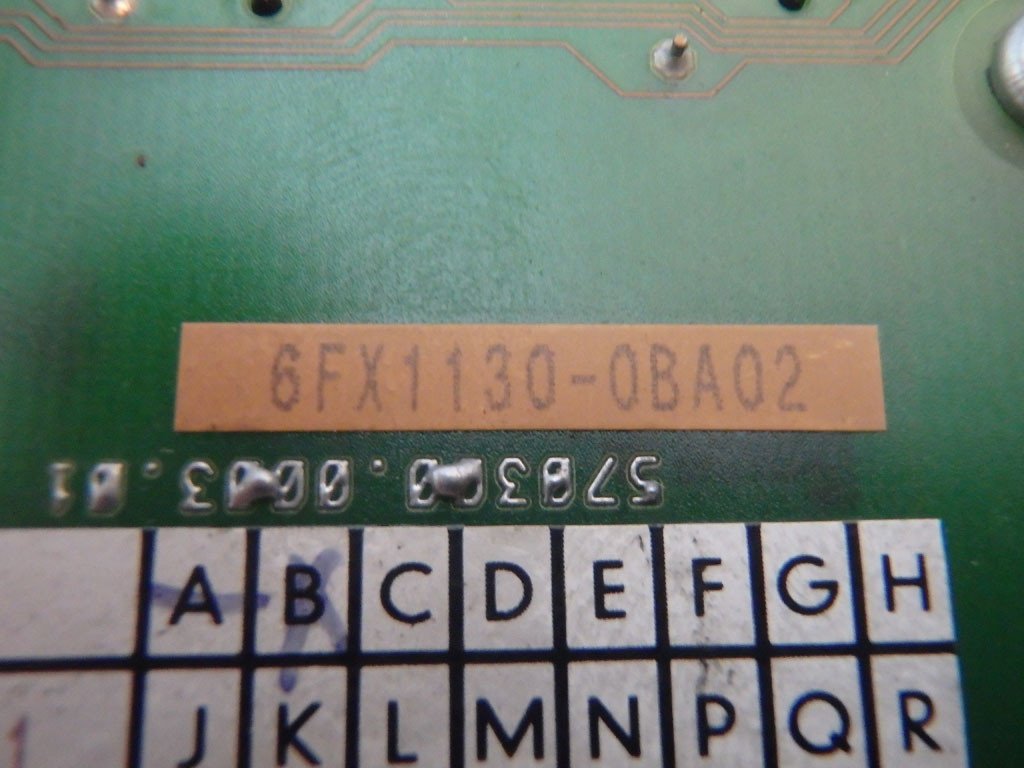 SIEMENS 6FX1130-0BA02