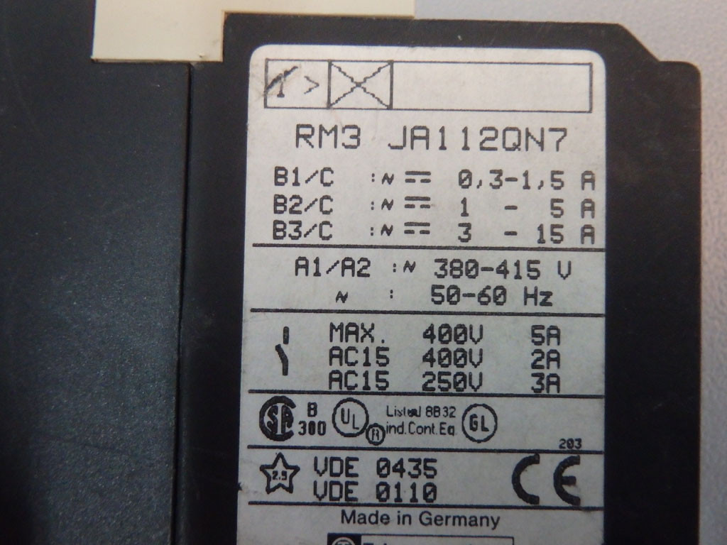 TÉLÉMÉCANIQUE  RM3JA112QN7