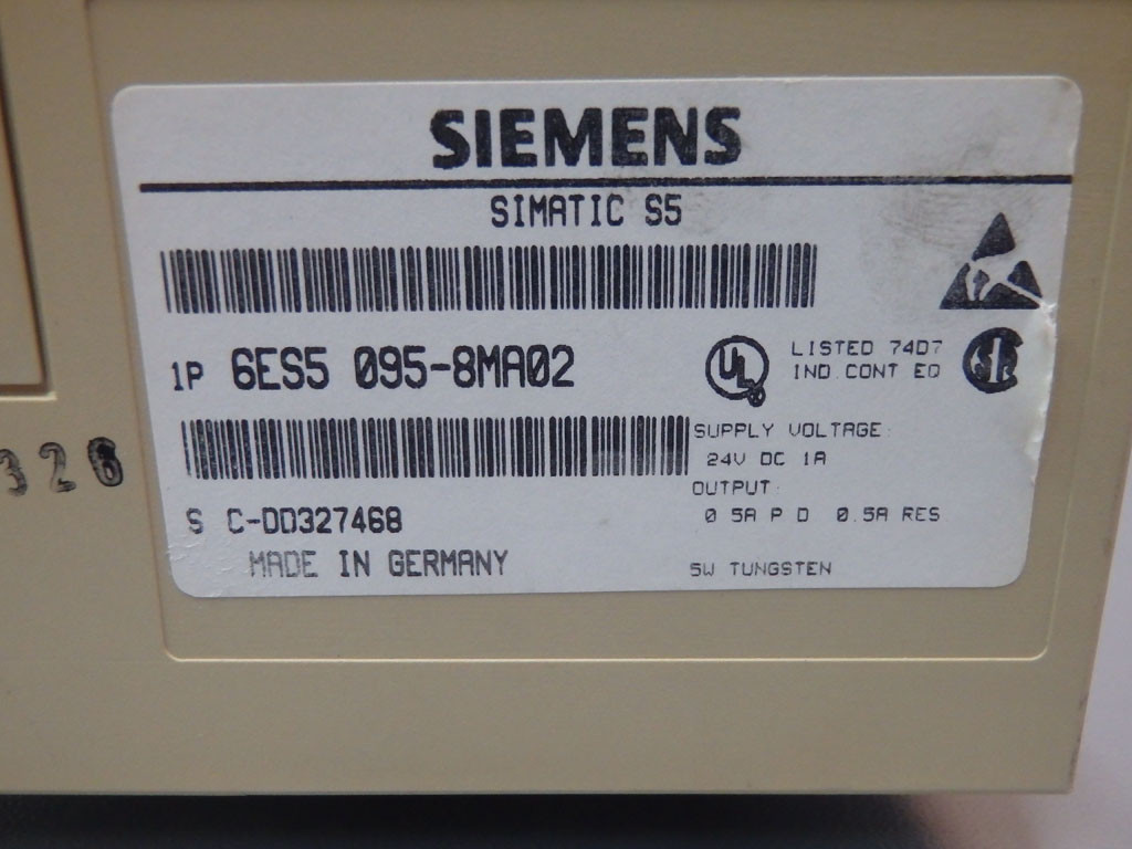 SIEMENS 6ES5095-8MA02