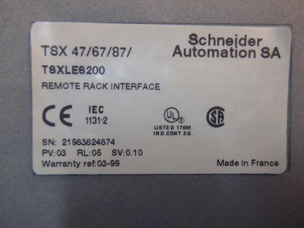 TÉLÉMÉCANIQUE  TSXLES200