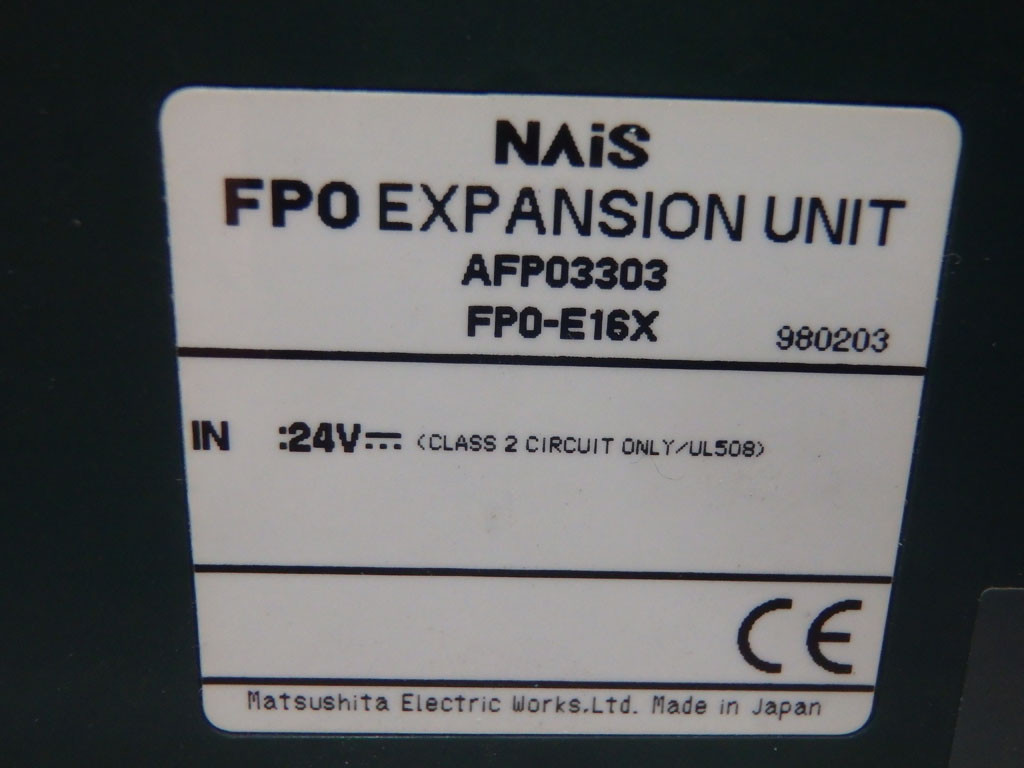 NAIS AFP03303-FP0-E16X