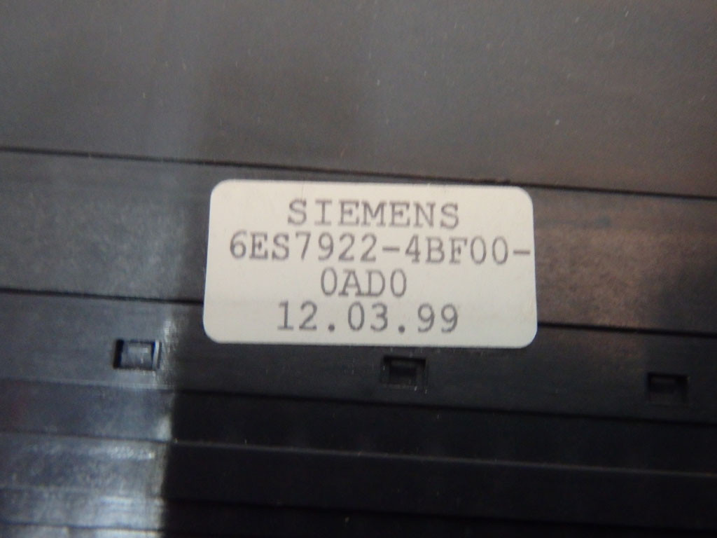 SIEMENS 6ES7922-4BF00-0AD0