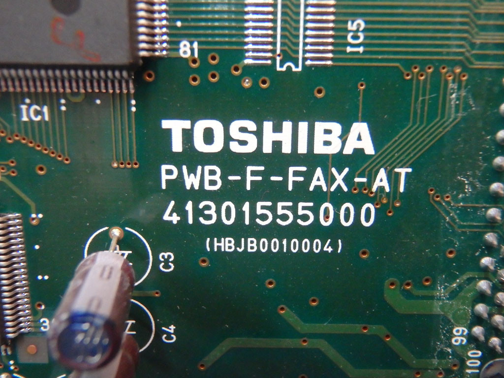 TOSHIBA PWB-F-FAX-AT