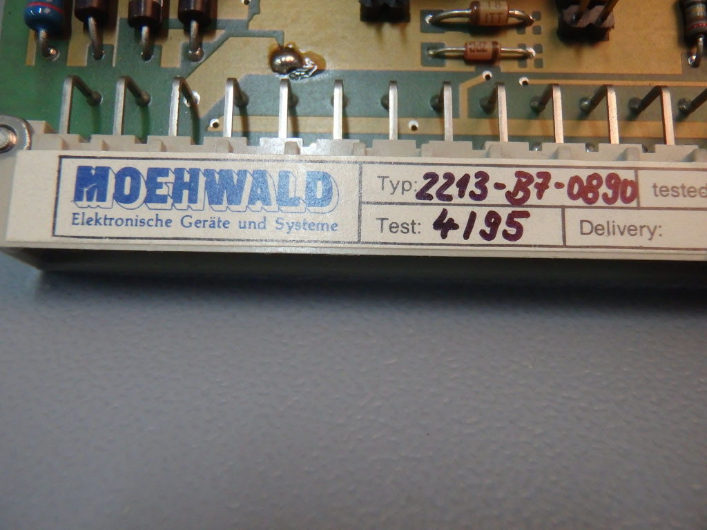 MOEHWALD 2213-B7-0890