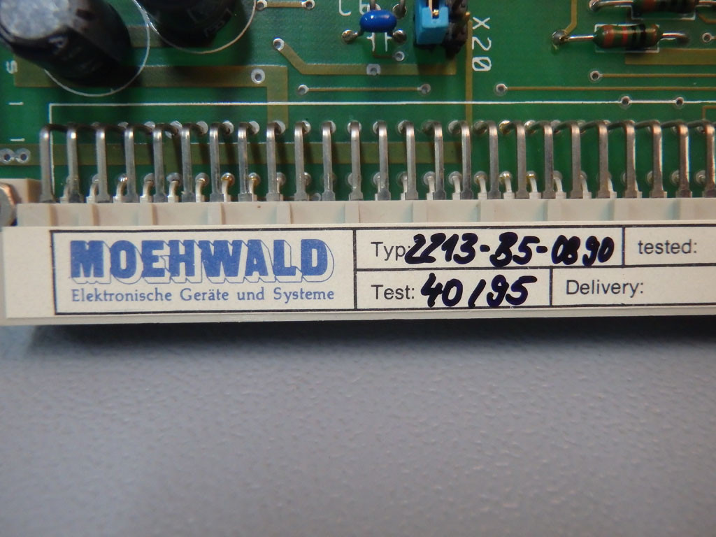 MOEHWALD 2213-B5-0890