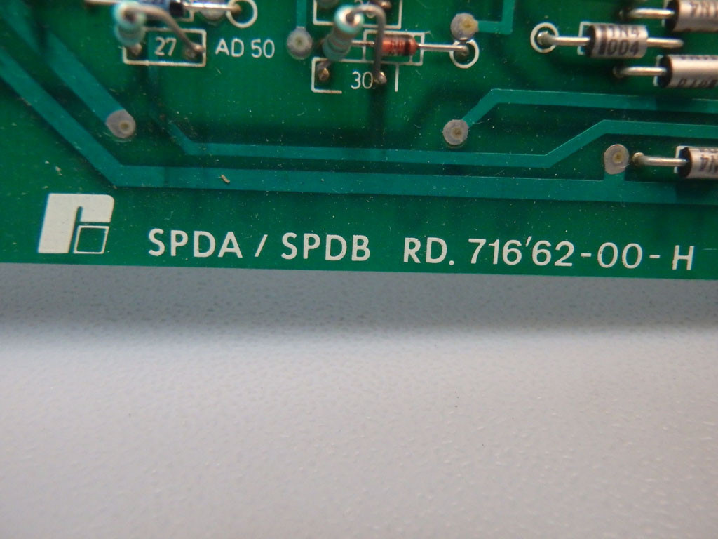RELIANCE ELECTRIC SPDA/SPDBRD71662-00-H