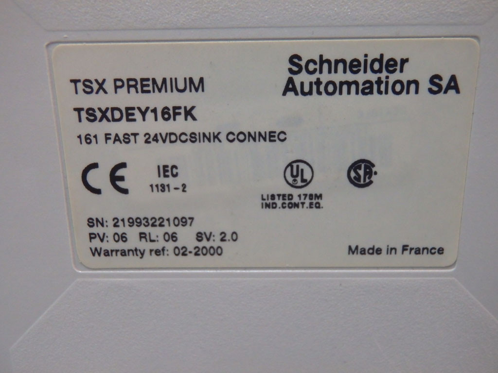 SCHNEIDER  TSXDEY16FK