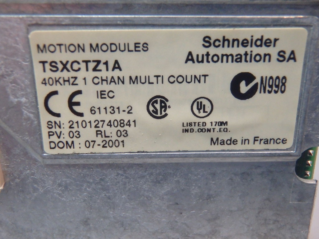 TÉLÉMÉCANIQUE  TSXCTZ1A