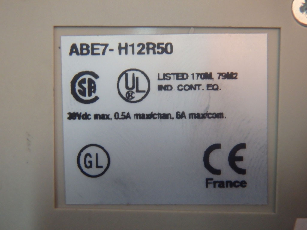 TÉLÉMÉCANIQUE  ABE7-H12R50