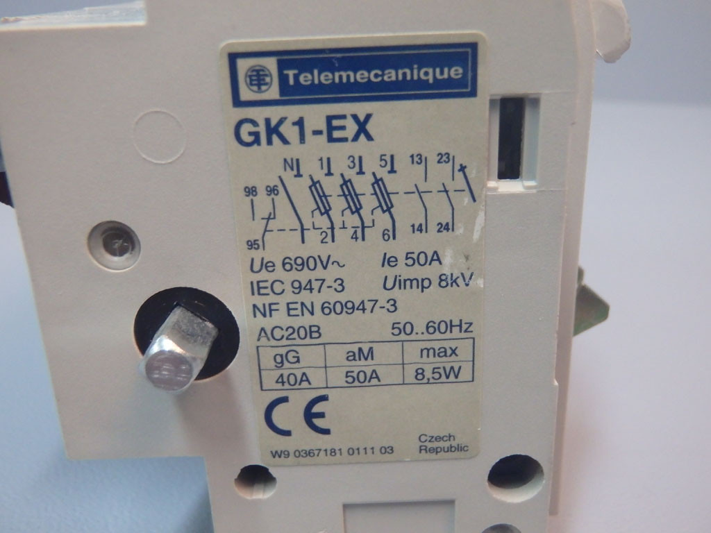 TÉLÉMÉCANIQUE  GK1-EX