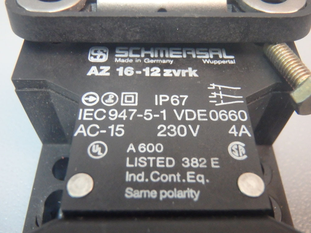 SCHMERSAL AZ16-12ZVRK