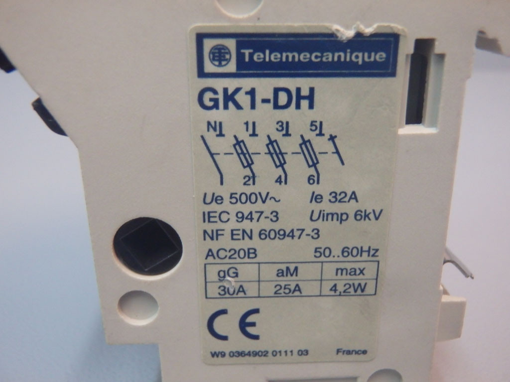 TÉLÉMÉCANIQUE  GK1-DH