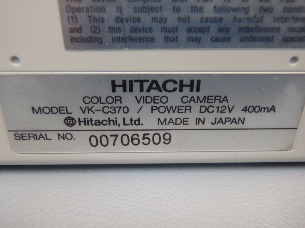 HITACHI VK-C370