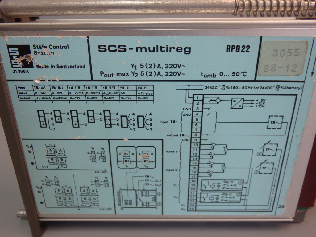 STAEFA CONTROL SYSTEM RPG22