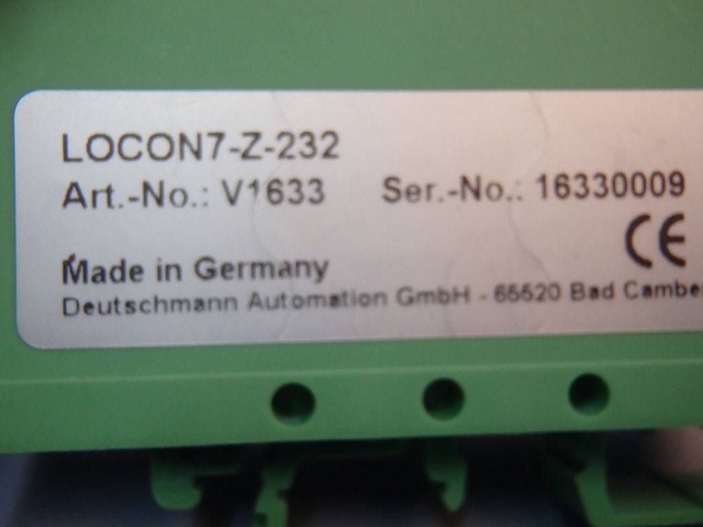 DEUTSCHMANN AUTOMATION LOCON7-Z-232