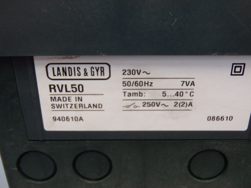 LANDIS & GYR RVL50