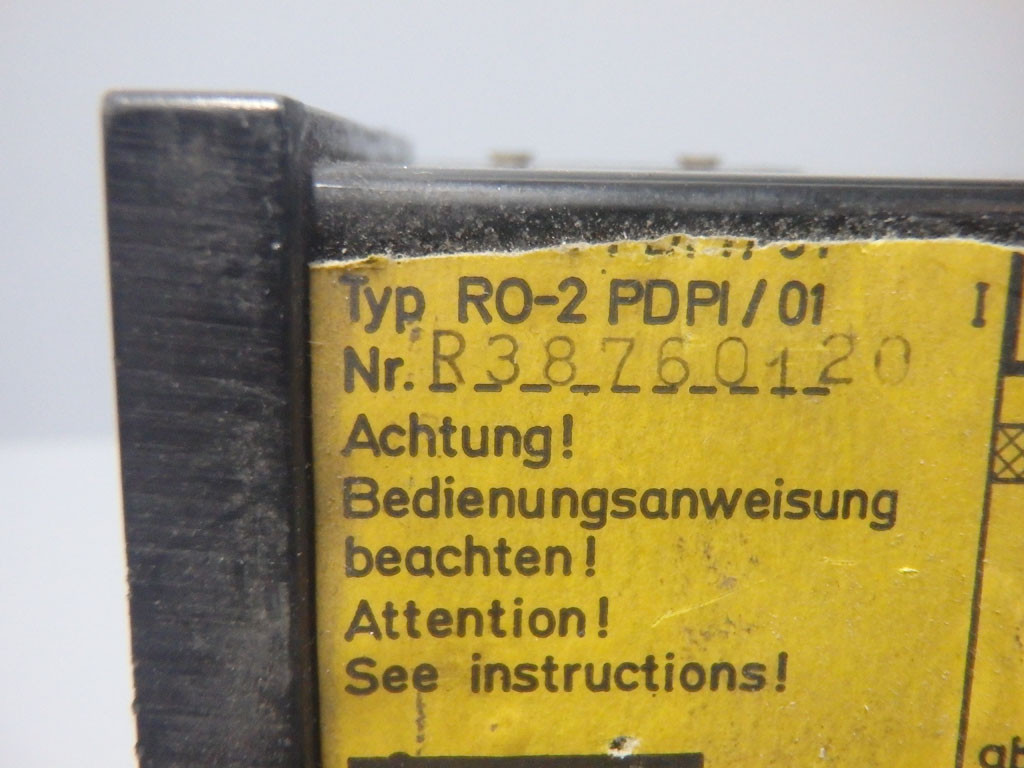 BBC METRAWATT RO-2PDPI/01