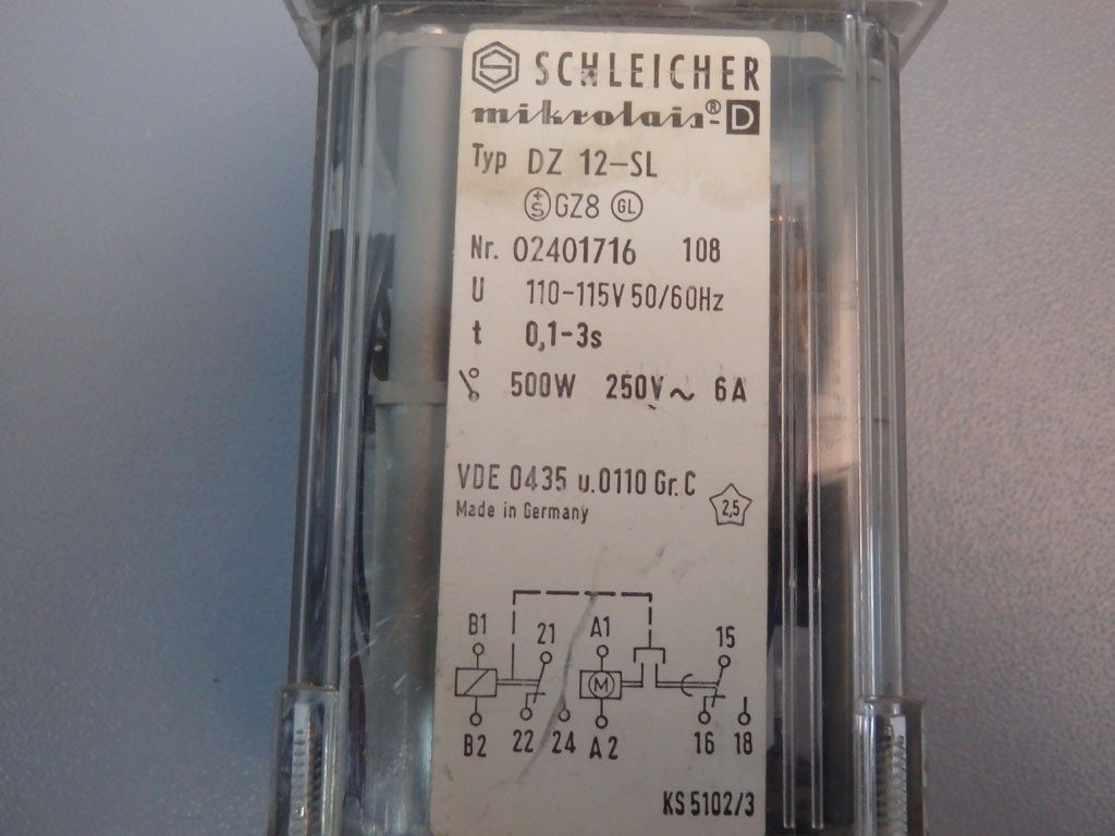 SCHLEICHER DZ12-SL0.1-3S