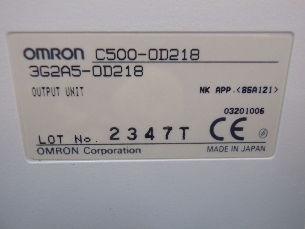 OMRON C500-0D218