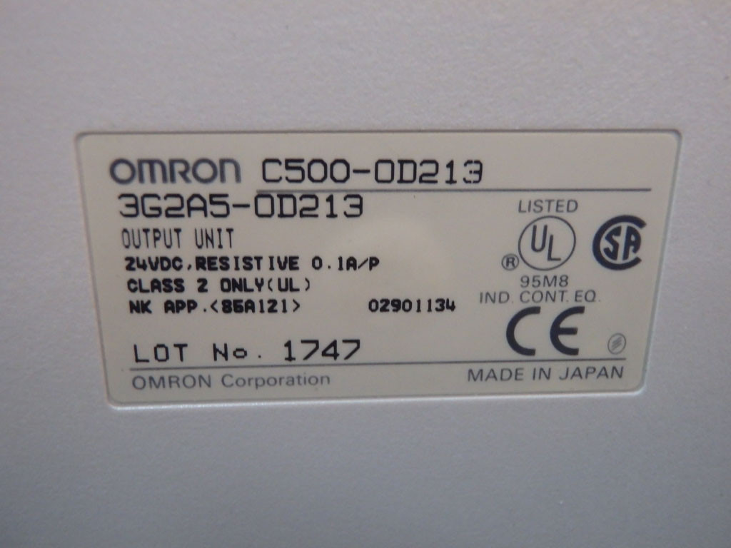 OMRON C500-0D213