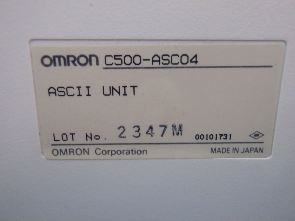 OMRON C500-ASC04