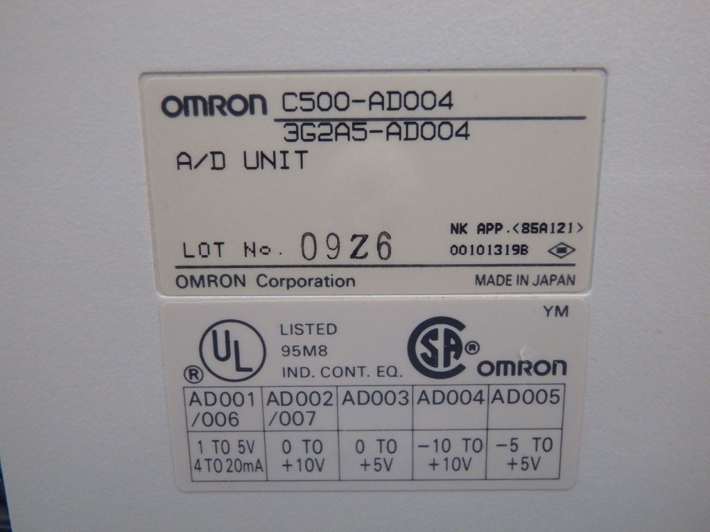OMRON C500-AD004