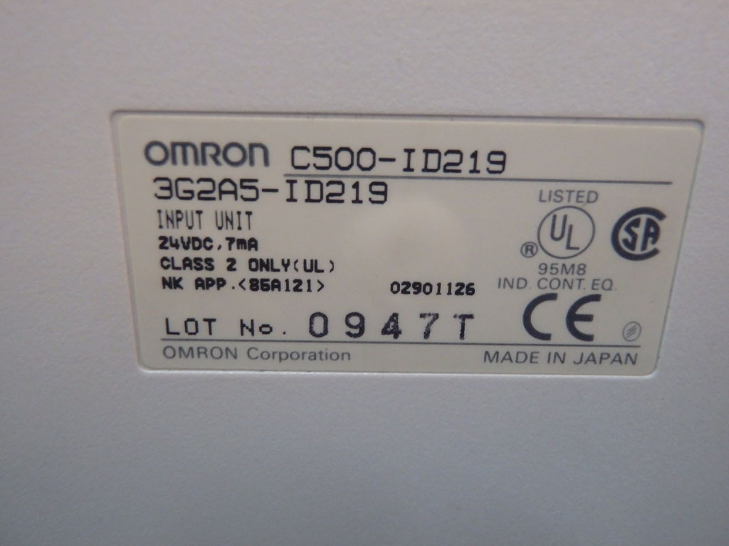 OMRON C500-ID219