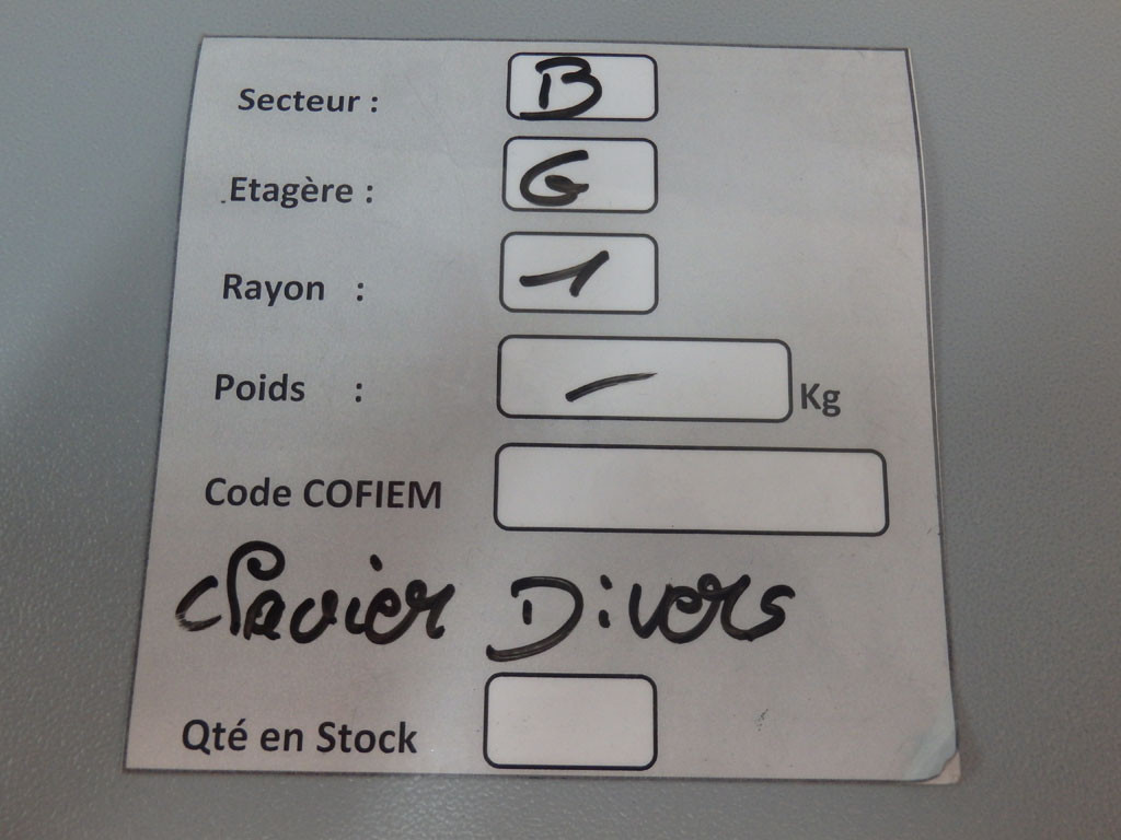 CLAVIER DIVERS CLAVIER