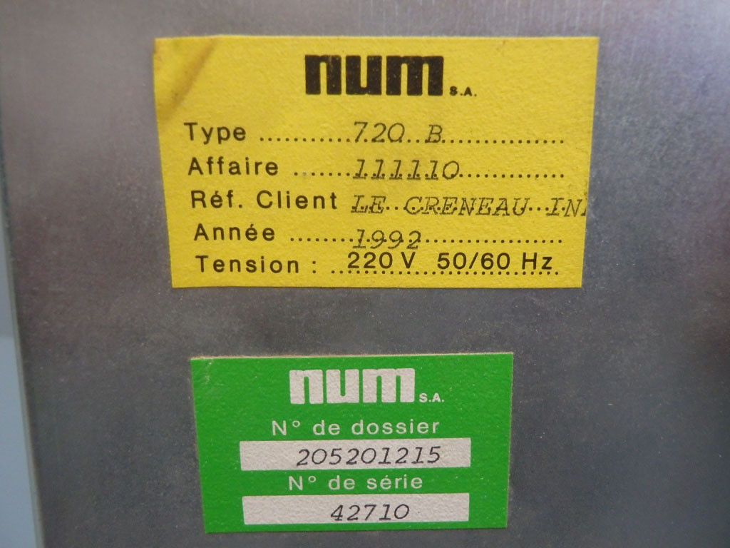 NUM 720B