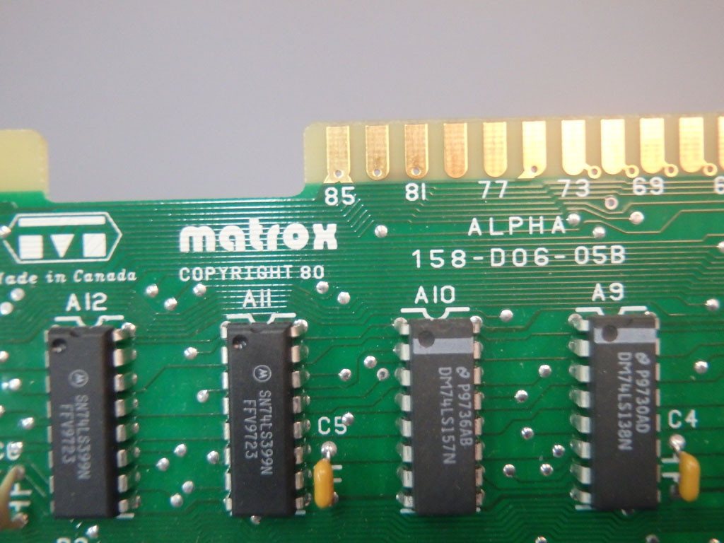 MATROX ALPHA158-D06-05B