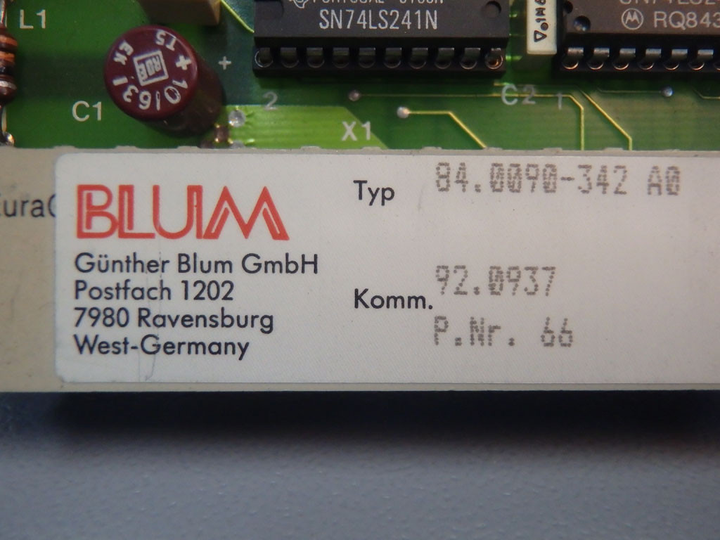 BLUM 84.0090-342A0