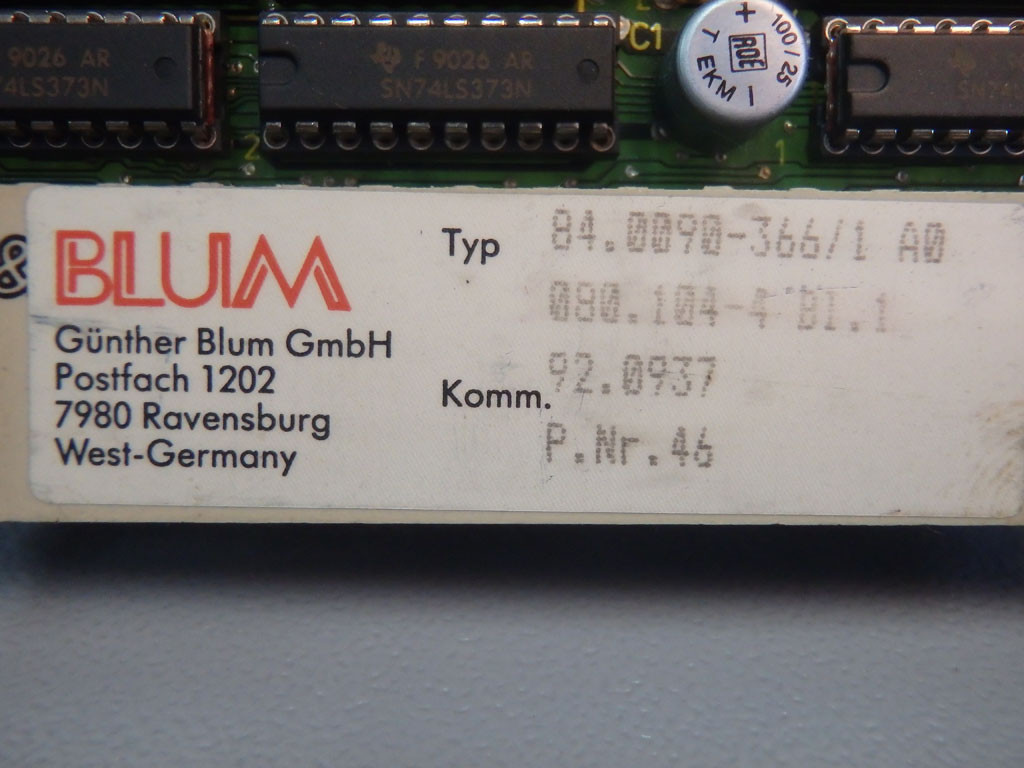 BLUM 84.0090-366/1A0