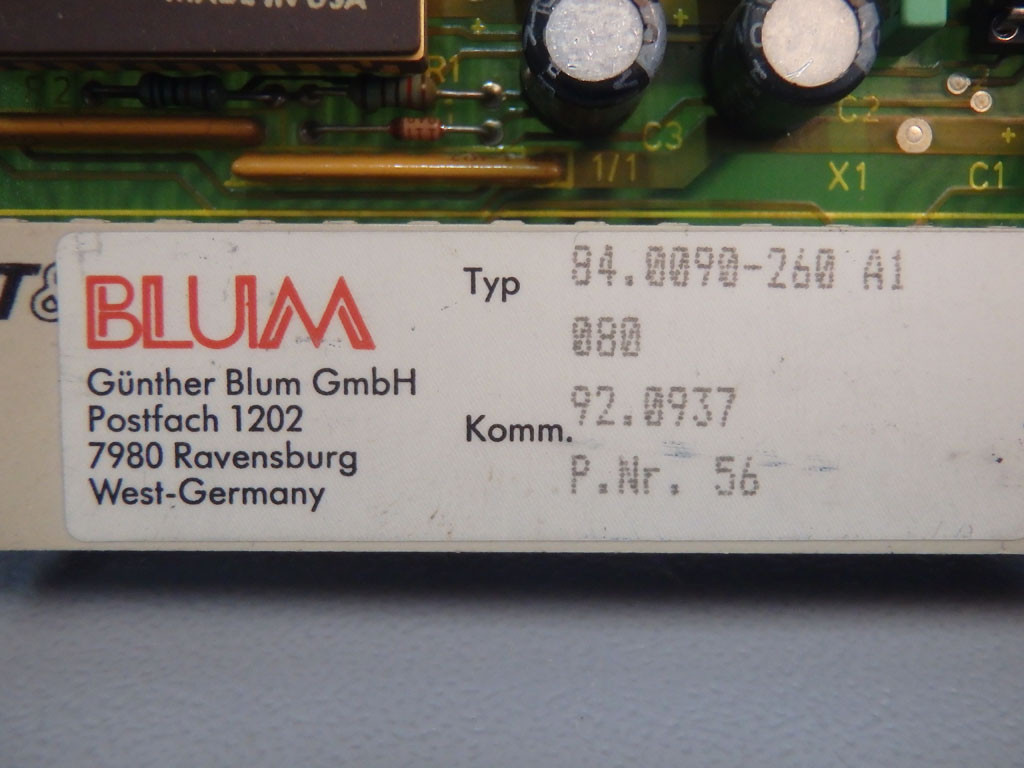 BLUM 84.0090-260A1