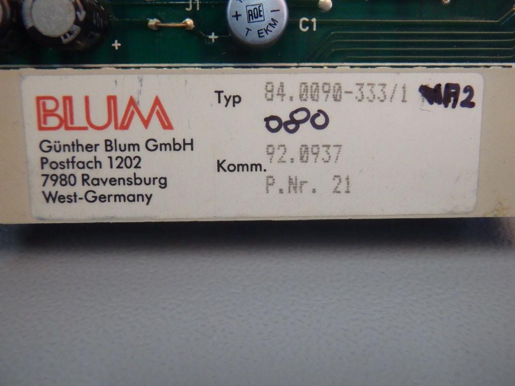 BLUM 84.0090-333/1A2