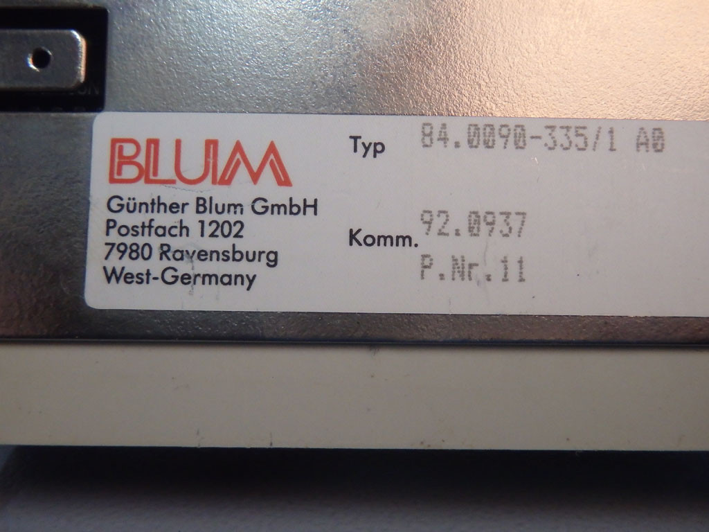 BLUM 84.0090-335/1A0