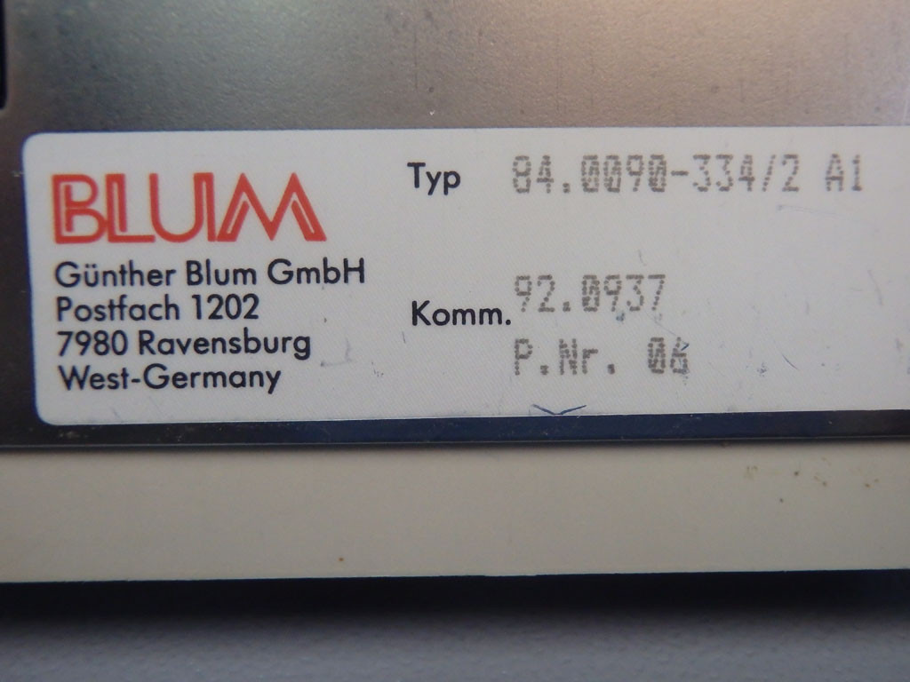 BLUM 84.0090-334/2A1