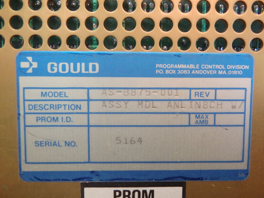 AEG MODICON AS-B875-001