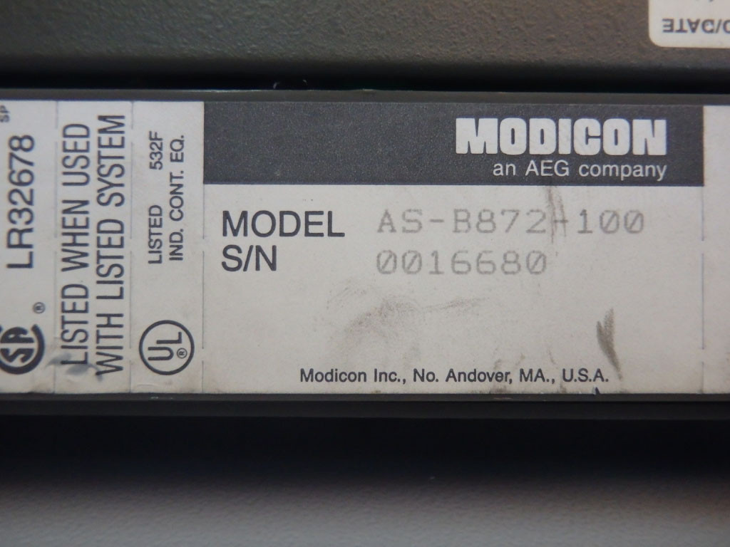AEG MODICON AS-B872-100