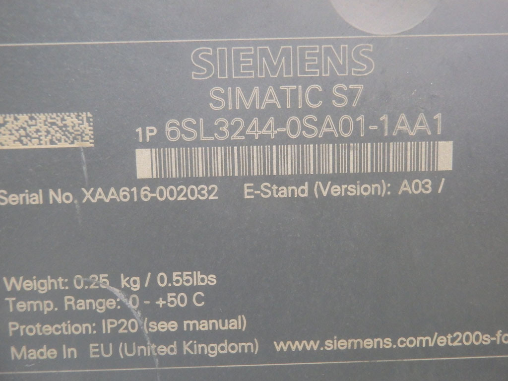 SIEMENS 6SL3244-0SA01-1AA1